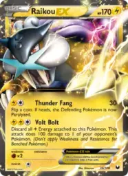 Raikou-EX · Dark Explorers · 38/108
