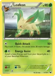 Leafeon · Dark Explorers · 6/108
