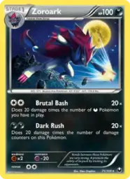 Zoroark · Dark Explorers · 71/108