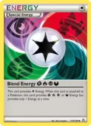 Blend Energy Grass Fire Psychic Darkness · Dragons Exalted · 117/124