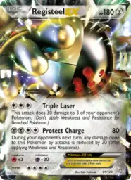 Registeel-EX · Dragons Exalted · 81/124
