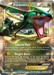 Rayquaza-EX · Dragons Exalted · 85/124