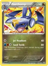 Garchomp · Dragons Exalted · 91/124