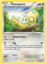 Dunsparce · Boundaries Crossed · 111/149