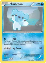Cubchoo · Plasma Storm · 40/135