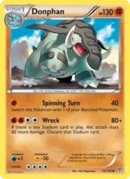 Donphan · Plasma Storm · 72/135