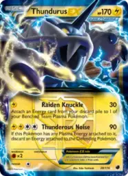 Thundurus-EX · Plasma Freeze · 38/116