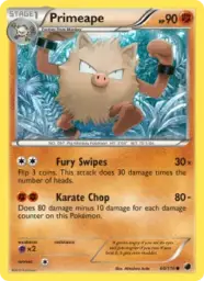 Primeape · Plasma Freeze · 60/116