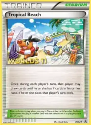 Tropical Beach · BW Black Star Promos · BW28/101