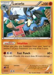 Lucario · BW Black Star Promos · BW85/101