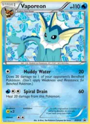 Vaporeon · BW Black Star Promos · BW89/101