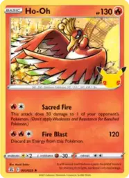 Reference image of Ho-Oh, Celebrations