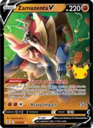 Reference image of Zamazenta V, Celebrations