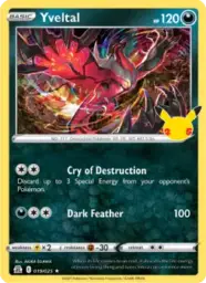 Reference image of Yveltal, Celebrations
