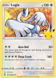 Reference image of Lugia, Celebrations