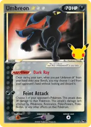 Umbreon ☆ · Celebrations Classic Collection · CC015/25