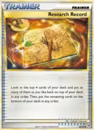 Research Record · Call of Legends · 84/95