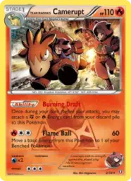 Team Magma's Camerupt · Double Crisis · 2/34