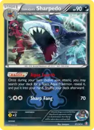 Team Aqua's Sharpedo · Double Crisis · 21/34