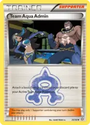 Team Aqua Admin · Double Crisis · 25/34
