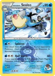 Team Aqua's Sealeo · Double Crisis · 4/34