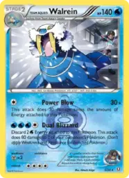 Team Aqua's Walrein · Double Crisis · 5/34