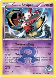 Team Aqua's Seviper · Double Crisis · 9/34