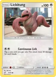 Lickitung · Detective Pikachu · 16/18
