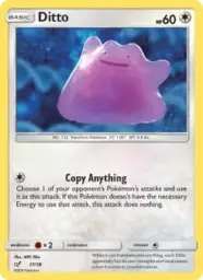 Ditto · Detective Pikachu · 17/18