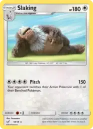 Slaking · Detective Pikachu · 18/18