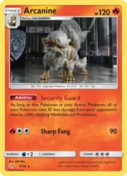 Arcanine · Detective Pikachu · 6/18