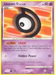 Unown D · Diamond & Pearl · 68/130