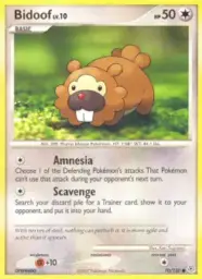Bidoof · Diamond & Pearl · 70/130