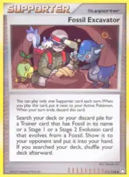 Fossil Excavator · Mysterious Treasures · 111/123