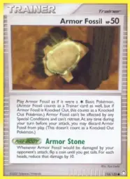 Armor Fossil · Mysterious Treasures · 116/123