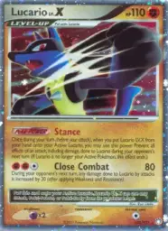Lucario · Mysterious Treasures · 122/123