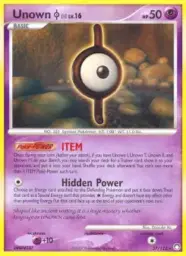 Unown I · Mysterious Treasures · 37/123