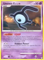 Unown E · Mysterious Treasures · 65/123