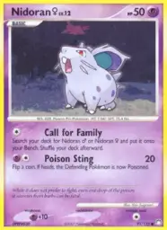 Nidoran♀ · Mysterious Treasures · 91/123