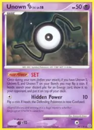 Unown S · Secret Wonders · 39/132