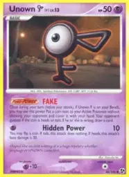 Unown F · Great Encounters · 56/106