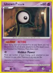 Unown R · Legends Awakened · 77/146