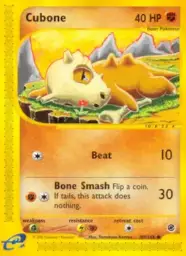 Cubone · Expedition Base Set · 103/165
