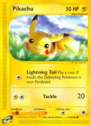 Pikachu · Expedition Base Set · 124/165