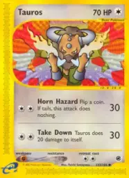 Tauros · Expedition Base Set · 133/165