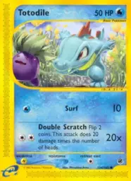 Totodile · Expedition Base Set · 134/165