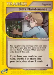 Bill's Maintenance · Expedition Base Set · 137/165