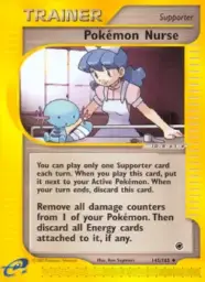 Pokémon Nurse · Expedition Base Set · 145/165