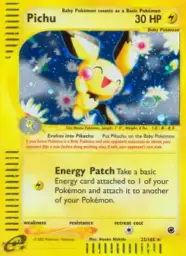 Pichu · Expedition Base Set · 22/165