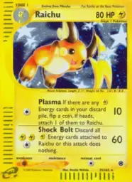 Raichu · Expedition Base Set · 25/165